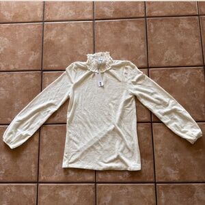 BB Dakota Long sleeve ruffle top